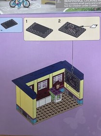 Lego Friends Heartlake High 41005 Instruction Manuals 1-2 Only (2013)