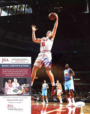 Mint Erik Murphy Signed Chicago Bulls 8x10 Photo AUTO JSA COA in holder