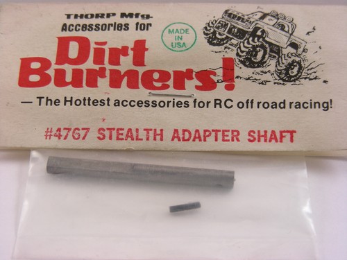 Quemadores de suciedad THORP de colección 4767 RC10 Hydra-Drive eje de transmisión superior para STEALTH ¡NUEVO! - Imagen 2 de 2