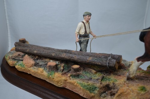 BORDER FINE ARTS LIMITED EDITION LOGGING - Picture 3 of 11