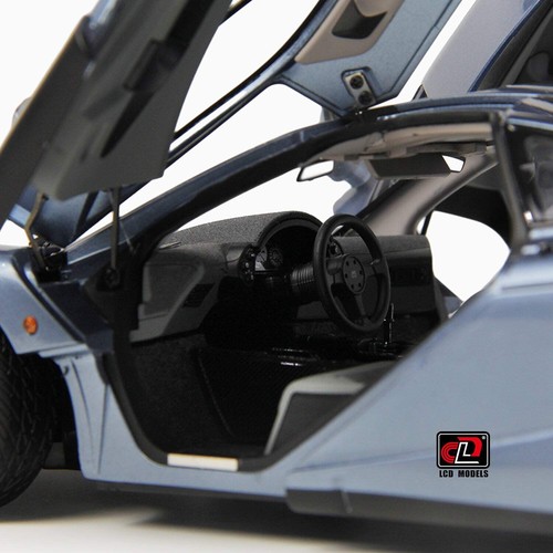 LCD 1993 Mclaren F1 XP5 Frozen Blue Metallic 1:18 FULL OPENINGS! LCD18014-Bl - Picture 15 of 16