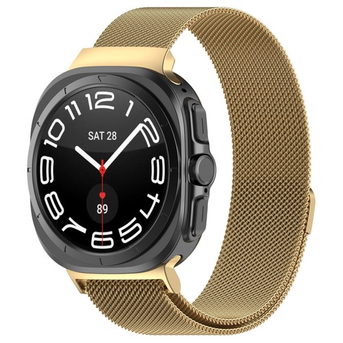 For Galaxy Watch 7 Ultra 47mm Adjustable Magnetic Stainless Steel Strap - Picture 14 of 31