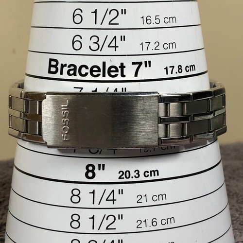 Fossil Big Tic Unisex JR-7843 AnimatedQuartz Analog 37mm Watch 7 3/4" - Picture 12 of 13