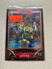 Jeff Green Bowman Chrome Xfractor /299 seattle super sonics thunder