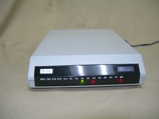 TeleBit V.34 Fax Modem 727946 vintage external LED faxmodem AP-88108A-500