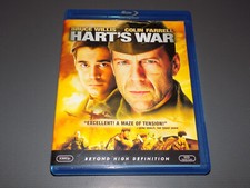 HART'S WAR WWII POW Drama Bruce Willis World War II Nazi POW Camp BLU-RAY DISC