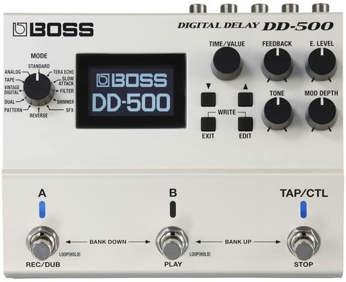 BOSS Digital Delay Guitar Pedal DD-500 DD-500 From Japan New - Picture 2 of 4
