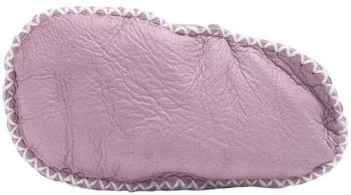 Luxury Sheepskin Baby Booties with Elastic Tops in Pink 0-6 Months Newborn Gift - Picture 6 of 8