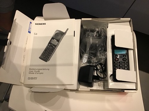 Siemens Handy S 4 funktionsfähig mit Karton Vintage - Bild 7 von 7