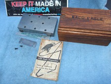 SINE PLATE BALD EAGLE SINE PLATE 3x6 TOOLMAKER MACHINIST GRIND INSPECT VINTAGE