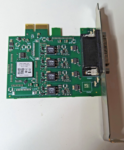 Kvaser PCIEcan 4xHS MPN: 73-30130-00683-6 PCIE CAN FD Card (No Cable included)