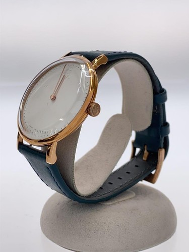 DUFA Quartz Analog White Leather Mint JAPAN - Picture 2 of 6