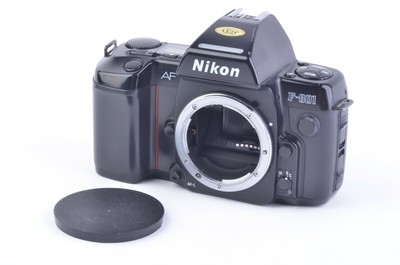 EXC++ NIKON N8008 F801 SLR 35mm FILM CAMERA w/MANUAL, TESTED, NICE AND