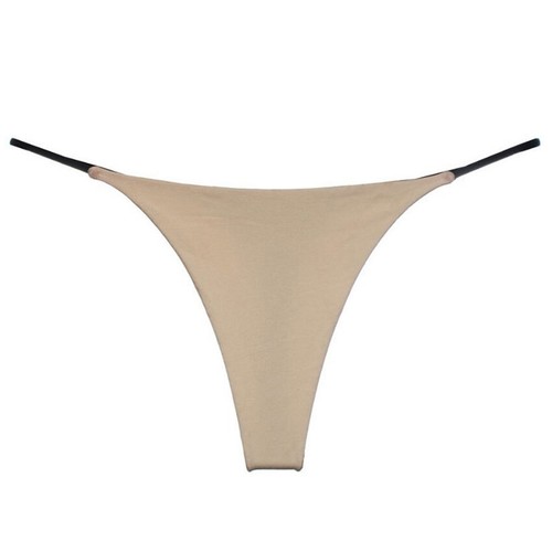 Lingerie High Cut G-string Panties Women Sexy Breathable Pure Color Summer Thin - Picture 26 of 30