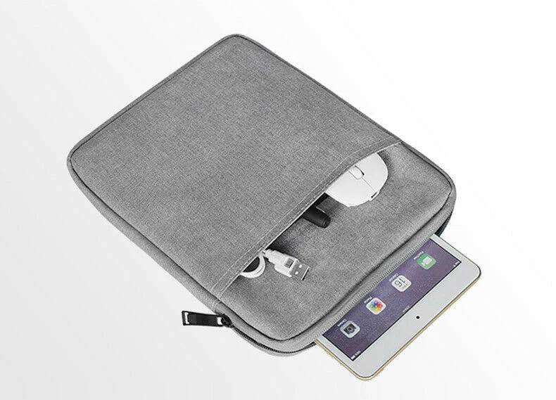 Canva Shockproof Tablet Sleeve Bag Pouch Case Cover For iPad Air Mini Pro 8-11" - Image 3 of 4