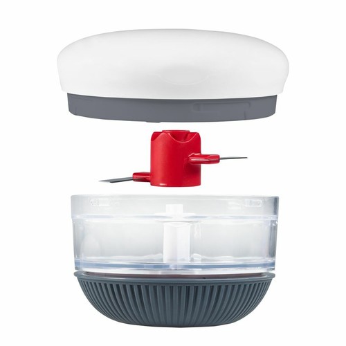 New ZYLISS Twist & Roll 10cm Mini Chopper Manual Food Processor Vegetable Slicer - Picture 2 of 12