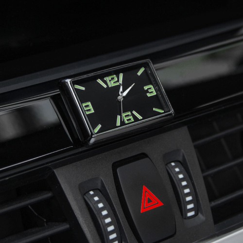1x/Luminous Car Interior Clock Dashboard Stick-On Watch Quartz/Clock Accessories - Picture 12 of 20