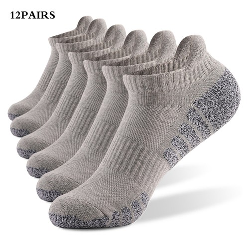 Socks Athletic Low-cut Sock Thick Knit Sock Outdoor Fitness Breathable Quick Dry - Picture 18 of 20