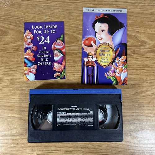 Snow White and the Seven Dwarfs (VHS, 2001, Platinum Edition) - Picture 5 of 6