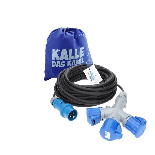 Cable Camping H07RN-F 3G 1,5/2,5mm 5-50m con 3 Enganches Caravana Jardín Mujer - Imagen 2 de 18