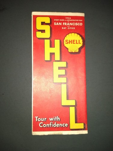 1936 Street Guide And Metropolitan Map Of San Francisco And Bay Cities - Picture 2 of 6