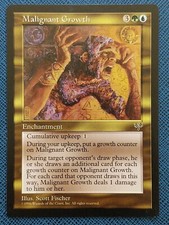 MTG 1x Malignant Growth LP Mirage (multi available) Magic