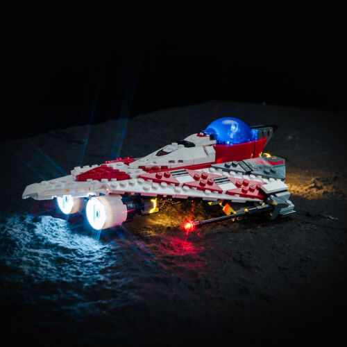 BrickBling LED Licht Kit für LEGO Jedi Bob's Starfighter 75388 Licht (Standard) - Bild 2 von 9