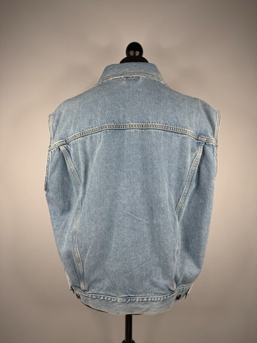 Gucci Herren Jeansjacke Jeans Weste Blau Jeans Jacke Gr. 56 - Bild 4 von 10