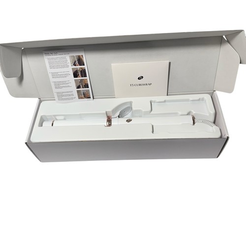 T3 Curlwrap 1 1/4" Automatic Rotating Curling Iron 76680 New In The Box. - Picture 9 of 17