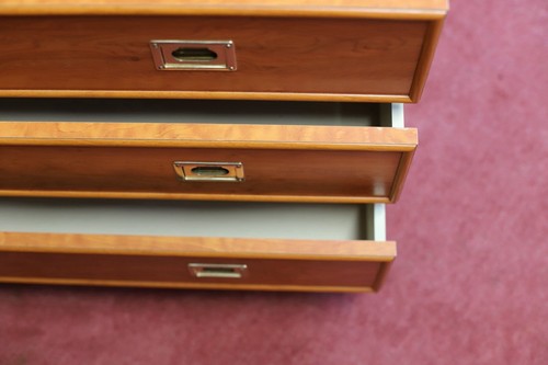 Bellissima cassettiera a quattro cassetti realizzata da Meubles Gautier France - Foto 11 di 15