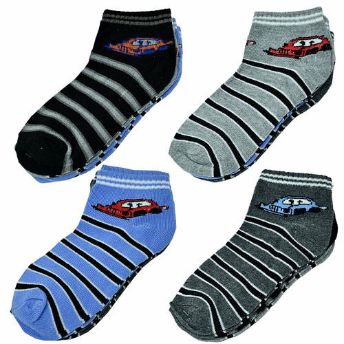 6-12 Pairs Kids Cotton Ankle Socks Toddler Boy Girl Casual Multi Color Size 0-8 - Picture 15 of 33