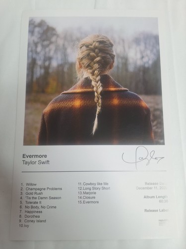 Taylor Swift Album Cover Poster Set Of 12 Prints Unframed 8x12 - Picture 12 of 17