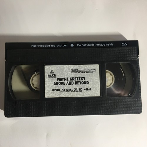 VTG Wayne Gretzky Sealed VHS Above and Beyond 1990 Documentary Great One Hockey - Picture 7 of 20