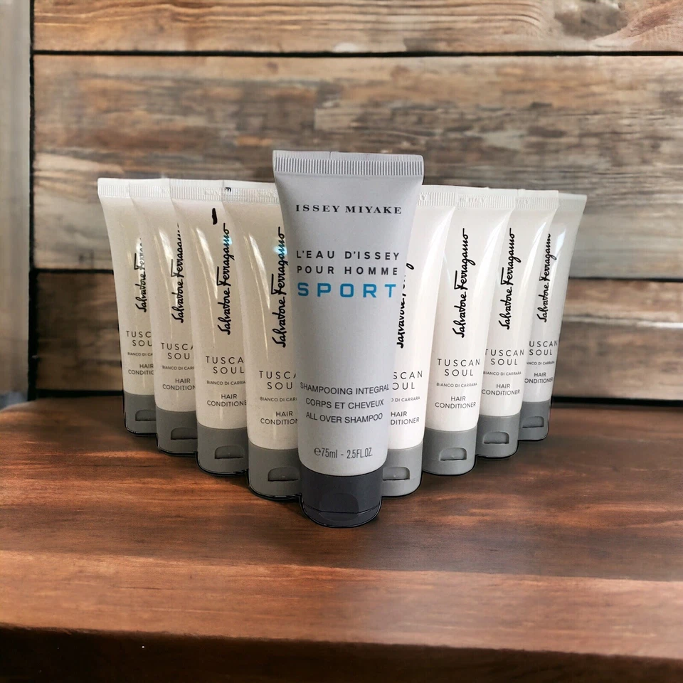 Champú Issey Miyake L'EAU D'ISSEY HOMME SPORT + 8 acondicionadores de cabello Tuscan Soul Foto 3 de 4