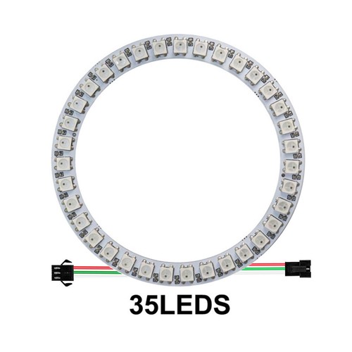DC5V WS2812B WS2812 Led Digital Panel Screen 5050 RGB Ring Addressable Pixels - Picture 18 of 18
