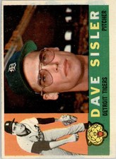 1960 Topps 186 Dave Sisler EX #D285191