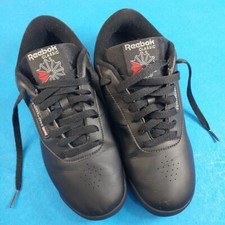 Reebok Womens Classic Princess 30892 Black Casual Shoes Sneakers Size 8.5 D