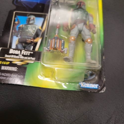 Boba Fett Star Wars the power of the force Potf collection 3 Green New - Afbeelding 3 van 5