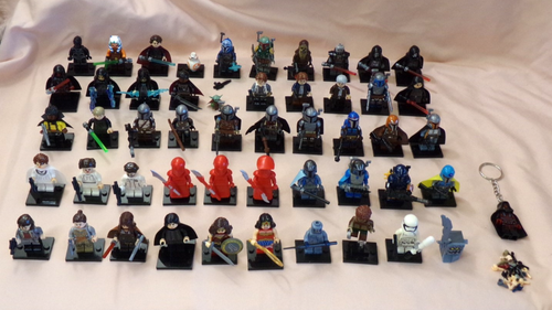 51pcs Large Lego & Custom Minifigure Lot-Star Wars Nexo Knights READ DESCRIPTION - Picture 1 of 10