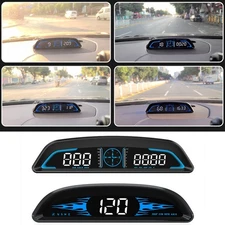 Auto Speedometer Head Up Display Car Smart Digital Alarm Reminder Meter Electron