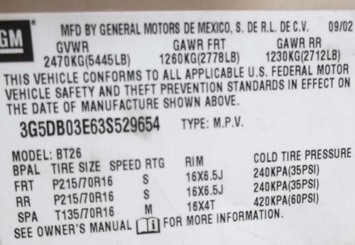 Axle Shaft Rear Axle Fits 02-06 MONTANA 298792 - Picture 8 of 8