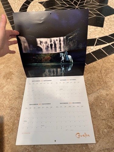 CAVALIA Cirque Du Soleil Horse Show Exclusive Photo Book Calendar Scarf Odysseo - Picture 6 of 8