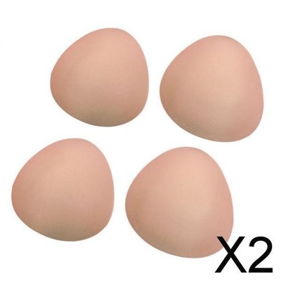 2x 2 Paar Schwamm BH Pad Einlagen herausnehmbar Soft Cup gepolstert Triangel