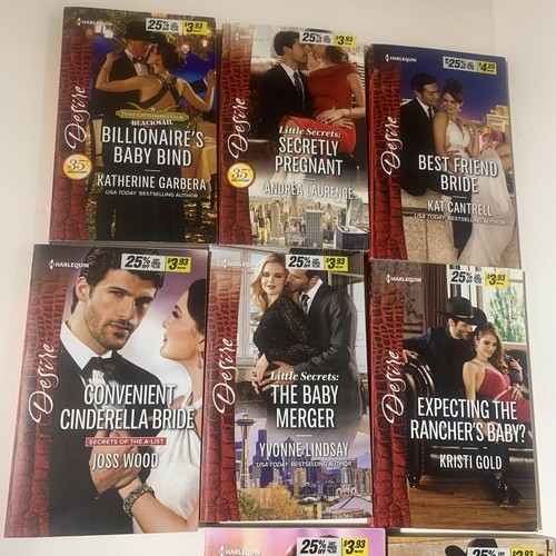 2017 Lot Of 8 Desire Romance Harlequin Paperback Jul - Oct 2017 - Imagen 3 de 10