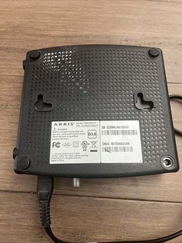 ARRIS CM820A/CT DOCSIS 3.0 Cable Modem - Picture 2 of 4