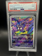 Gastly 177/162 SV05: Temporal Forces Holo PSA 9