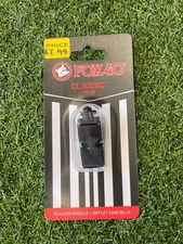 fox 40- classic Whistle Black