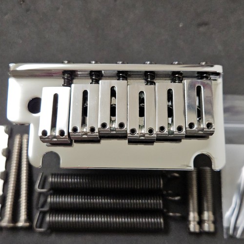 2022 Fender American Ultra I Chrome Strat BRIDGE TREMOLO for USA Electric Guitar - Picture 2 of 12