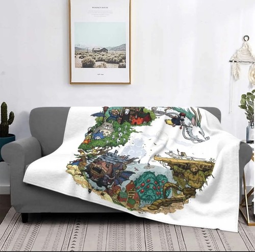 The Never Ending Story Movie Printed Fleece Throw Blanket Or Tapestry 40”x50”New - Picture 2 of 5