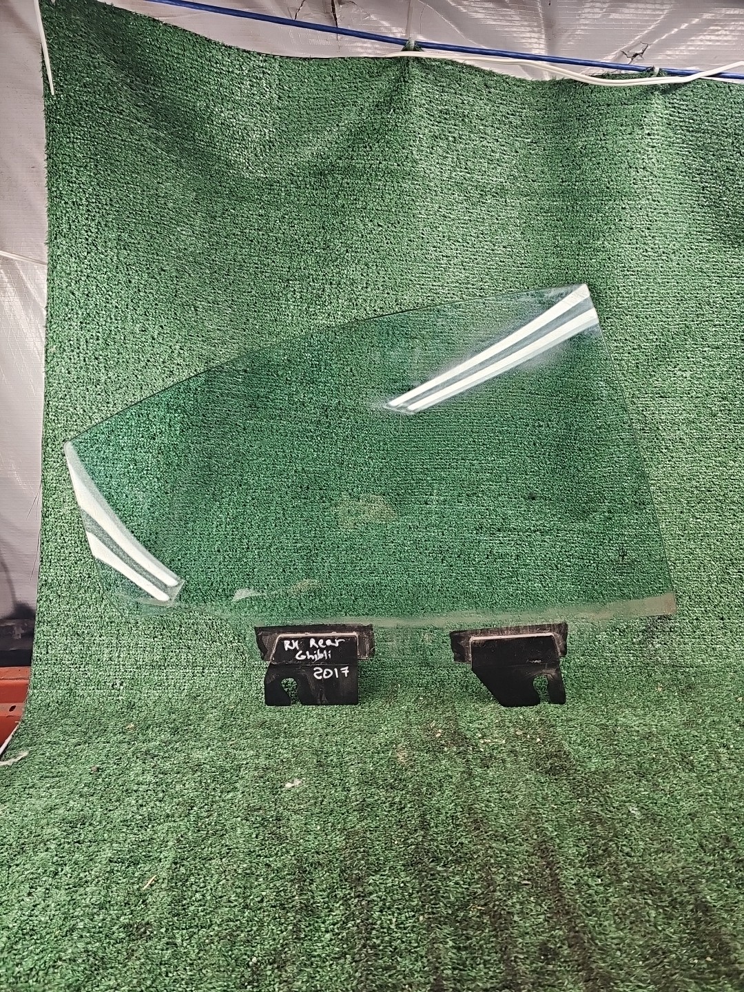 2014 - 2019 MASERATI GHIBLI M157 RH RIGHT PASSENGER REAR DOOR GLASS WINDOW OEM
